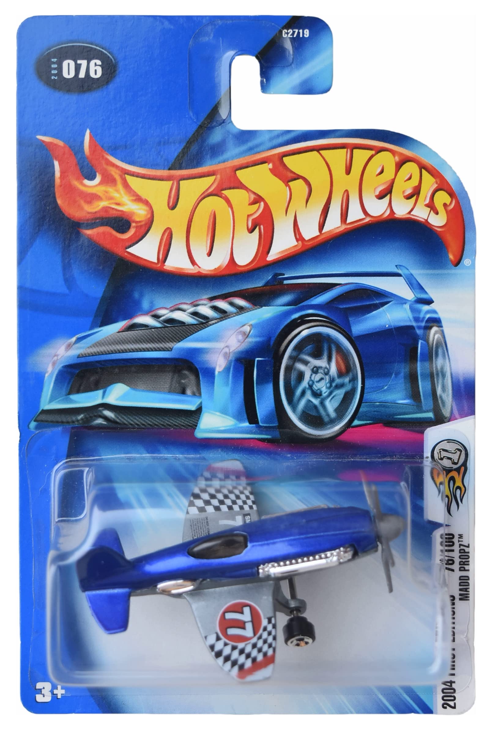 Amazon.com: Hot Wheels Madd Propz, [Blue] 2004 First Editions 76